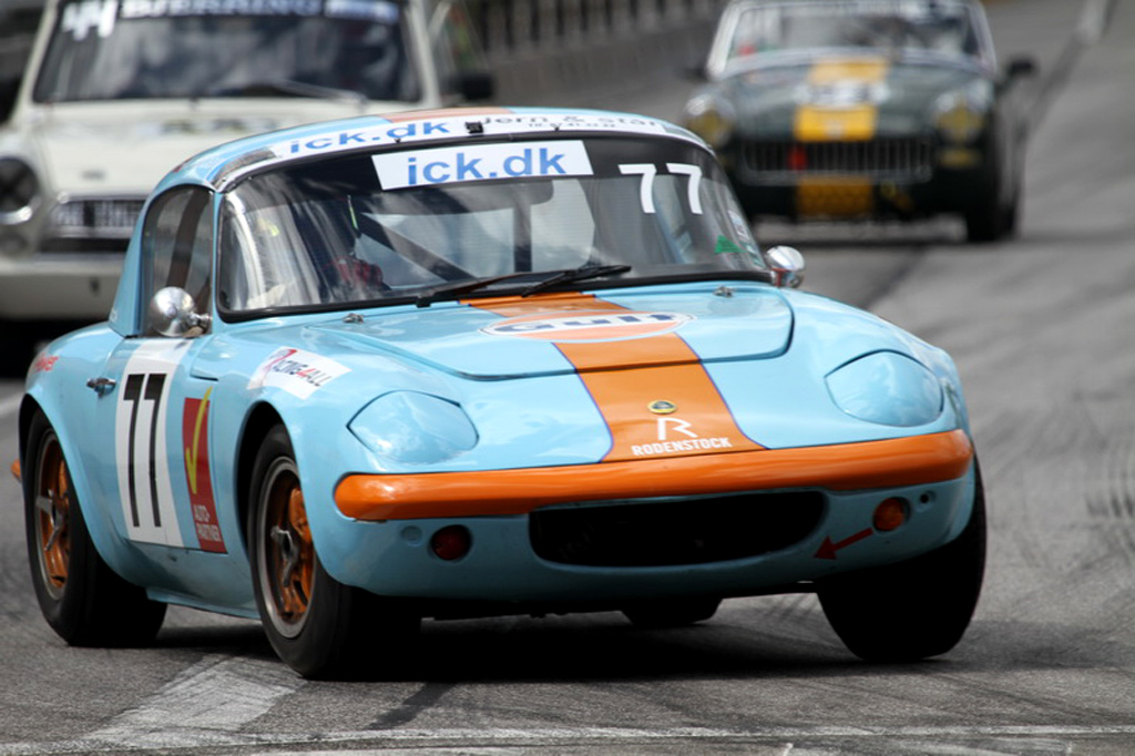 Jeg bliver bare aldrig træt af det farvelogo. Blå og orange Gulf. En af de mest ikoniske sponsorer
(Foto: Motorsporten.dk)